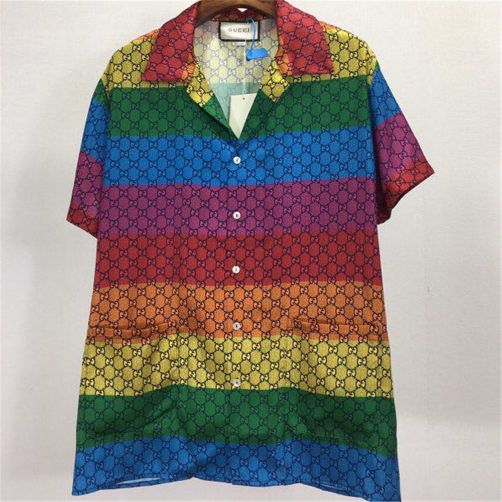 Gucci cheap multicolor shirt